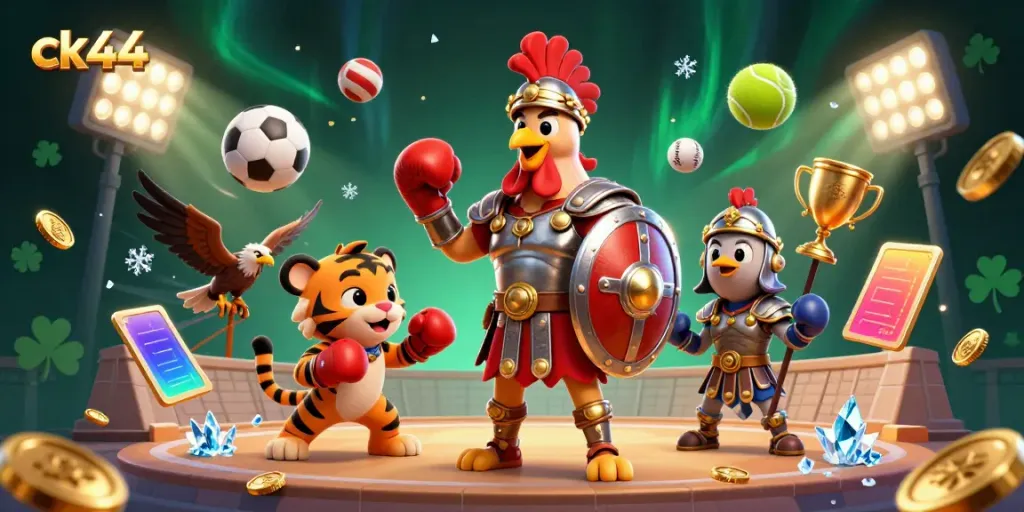 Engage with ck44 immersive sports betting experience featuring dynamic 3D characters.