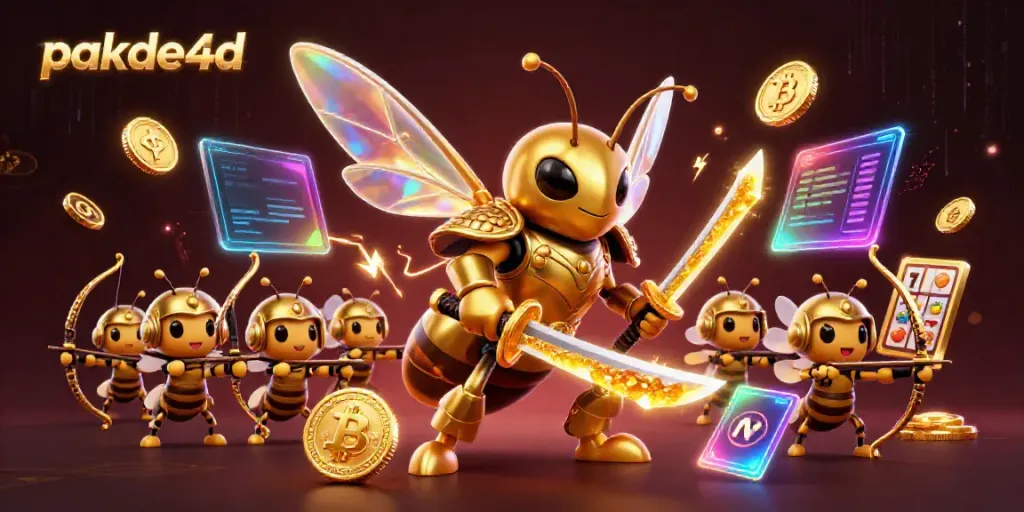 Menangkan taruhan Anda di pakde4d dengan ilustrasi kasino 3D yang mewah dan murni.