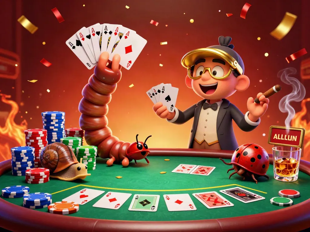 Experience thrilling action at fly88's virtual casino with engaging characters and vibrant game elements.