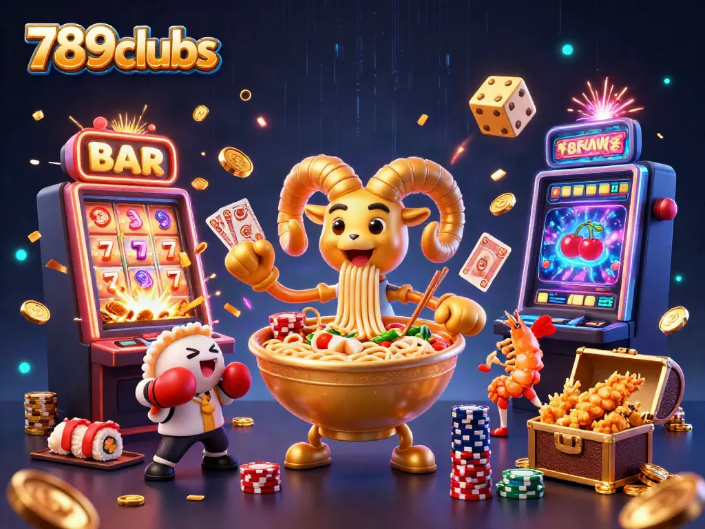 Experience thrilling gameplay and massive wins with 789clubs in this captivating illustration.