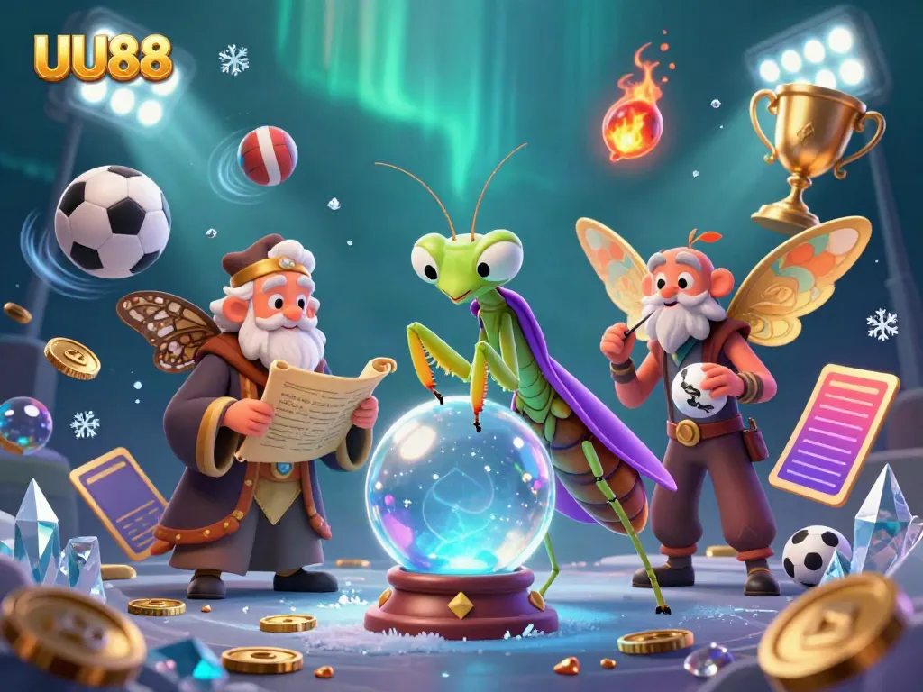 Experience the excitement of UU88 with a vibrant 3D scene featuring casino elements.