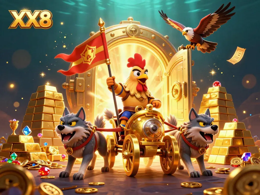 Unleash your potential in XX8's vibrant online gaming universe filled with treasures and adventure.